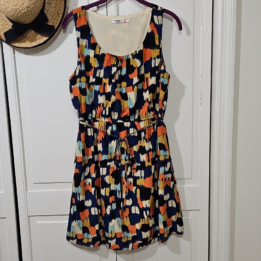 Umgee Colorful Sleeveless Dress